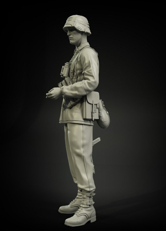Panzer Art FI35-033 Waffen-SS NCO Normandy 44 1/35