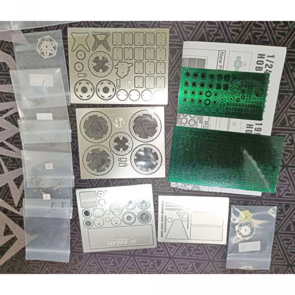 Hobby Design HD02-0291 Ducati 1199 Panigale S Detail-up Set for Tamiya kit 1/12