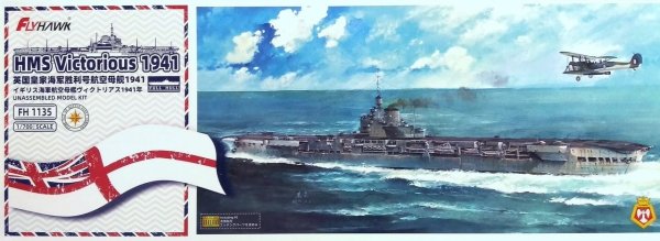 FlyHawk Model FH1135 HMS Victorious 1/700