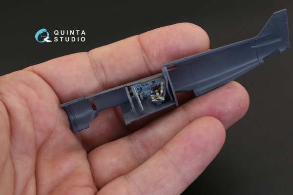 Quinta Studio QD72010 La-5 3D-Printed &amp; coloured Interior on decal paper (for ClearProp kit) 1/72