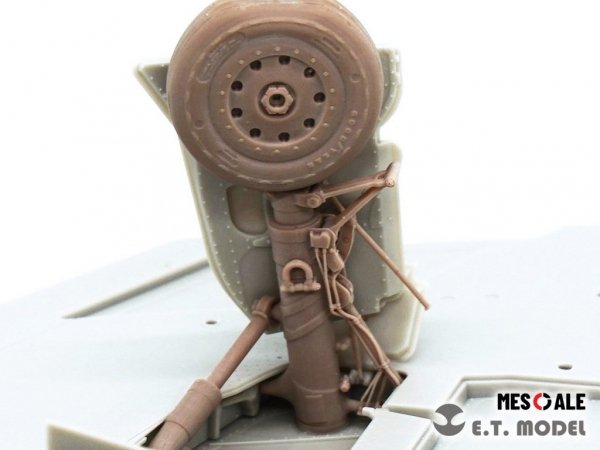 E.T. Model P48-001 Landing Gears Set for US NAVY F-4B Phantom II ( 3D Printed ) 1/48