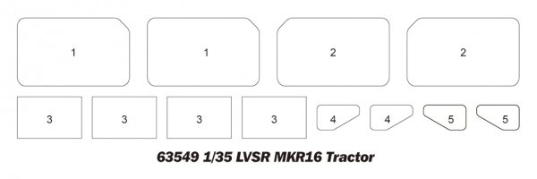I Love Kit 63549 LVSR MKR16 Tractor 1/35