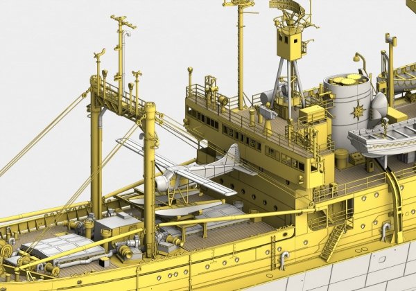 Pontos 25001R1 SOYA Antarctica Observation Ship 3rd. Corps 1/250