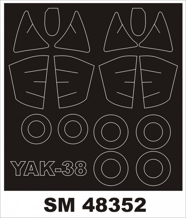 Montex SM48352 Yak-38 HOBBY BOSS