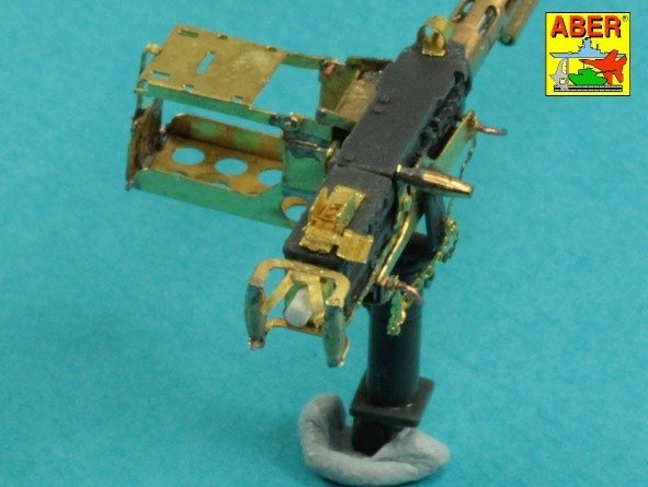 Aber 35L-091 Early barrel to U.S. cal .50 (12,7mm) heavy machine gun Browning M2 HB 1/35