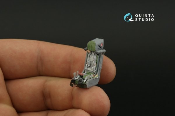 Quinta Studio QD48458 MiG-29K 3D-Printed coloured Interior on decal paper (HobbyBoss) 1/48