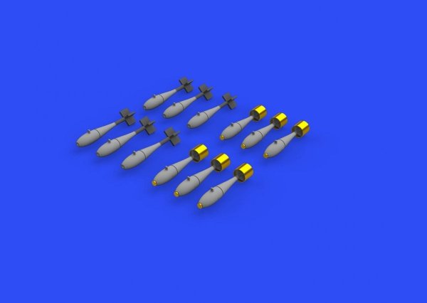 Eduard 648567 BDU-33 &amp; Mk.76 bombs 1/48