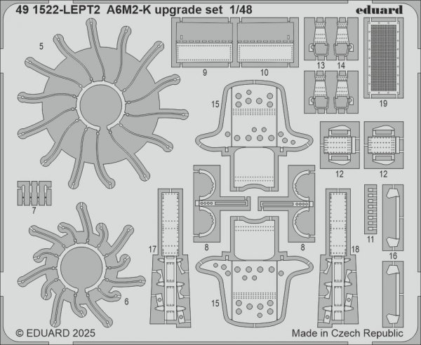 Eduard 491522 A6M2-K upgrade set EDUARD 1/48