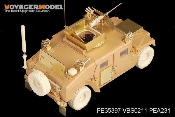 Voyager Model PE35397 Modern USMC HUMVEE M1114 w/CIP/smoke discharge for Bronco 35080 1/35