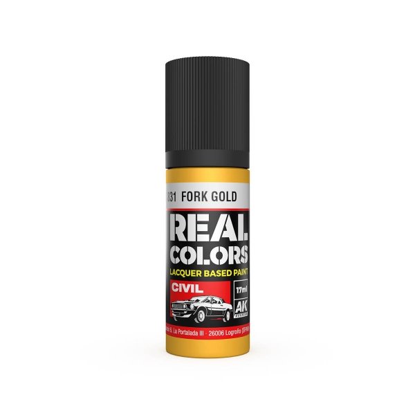 AK Interactive RC831 Fork Gold 17 ml