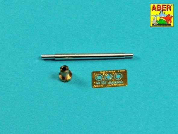 Aber 35l-336 Muzzle brake base barrel for German / lufa bez hamulca do StuG.III, Ausf.G &amp; SyuG.IV tank guns 1/35