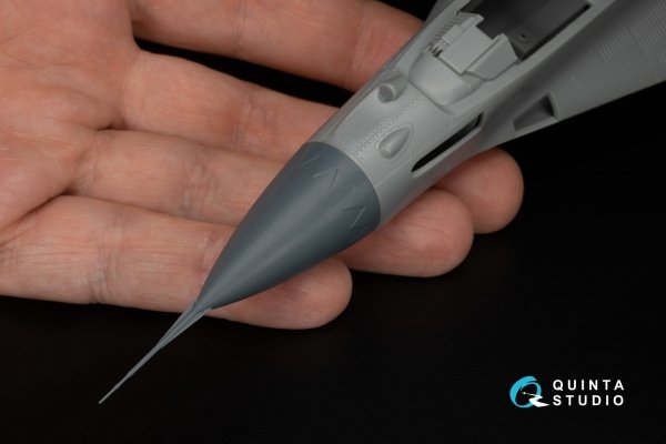 Quinta Studio QT48041 MiG-29K Сorrected nose cone (HobbyBoss) 1/48