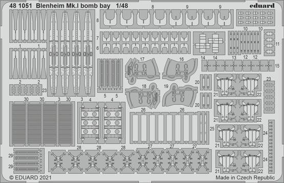 Eduard BIG49297 Blenheim Mk.I AIRFIX 1/48