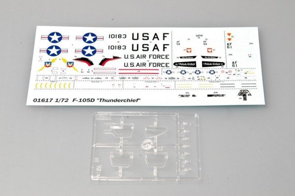 Trumpeter 01617 F-105D Thunderchief (1:72)