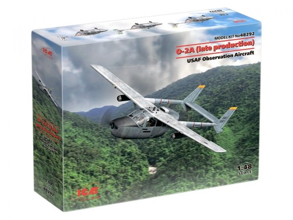 ICM 48292 O-2A (late production) USAF Observation Aircraft 1/48