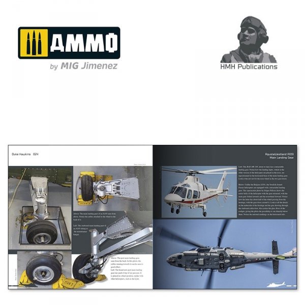 HMH Publications DH-024 Agusta Westland A109 &amp; the Belgian Air Force A109 Display Team ( English version )