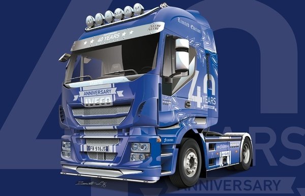Italeri 3919 IVECO HI-WAY 40th ANNIVERS. ShowTrucks  1:24