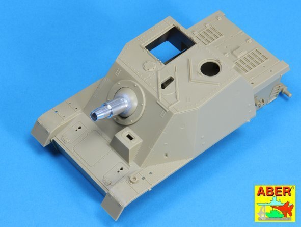 Aber 35L-123 German 15cm StuH 43 Barrel for Stu.Pz. IV BRUMBAR middle/late (1:35)