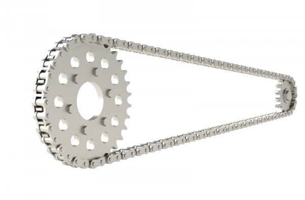 Falcon Scale Models FSM005 Ducati HM Replica - chain for Tamiya 14019 1/12