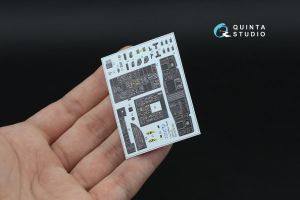 Quinta Studio QDS-35169 SH-60F Seahawk 3D-Printed &amp; coloured Interior on decal paper (Kitty Hawk) (Small version) 1/35