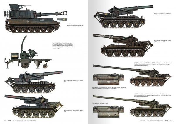 AK Interactive AK130007 AMERICAN ARTILLERY IN VIETNAM EN