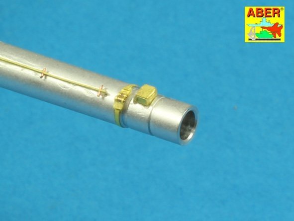 Aber 35L-187 Armament for Russian Main Battle Tank T-14 ARMATA barrel for 125 mm 2A82-1M cannon &amp; barrel for 12,7 mm 1/35