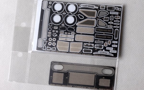 Hobby Design HD02-0063 Ferrari F50 Photo-Etched Parts For Tamiya 1/24