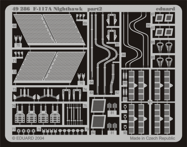 Eduard 49286 F-117A 1/48 Tamiya