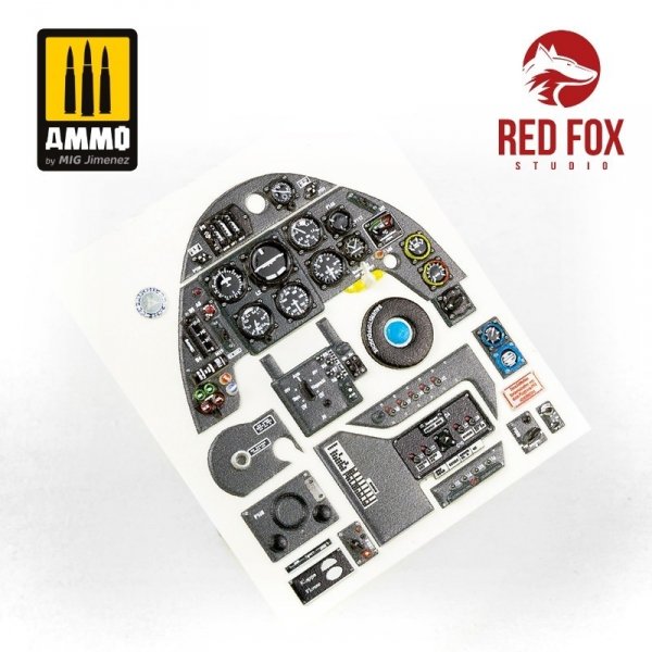 Red Fox Studio QS-24004 Messerschmitt Bf 109G-6 with WFR.GR.21 Rocket Panel for Trumpeter kit 1/24