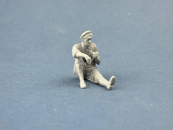 Copper State Models F32-067 British Dispatch Rider smoking pipe (Motorcycle not included) 1/32