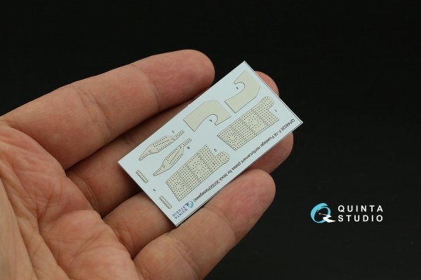 Quinta Studio QP48026 F-16 block 30/32 reinforcement plates (Hasegawa) 1/48