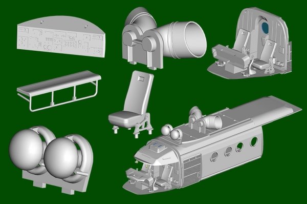 Trumpeter 05853 Russian Mi-8MTV5 Hip 1/48