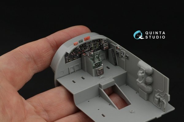 Quinta Studio QD48561 Boeing B-17G 3D-Printed &amp; coloured Interior on decal paper (HK models) 1/48