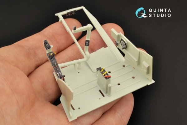 Quinta Studio QDS-32125 He 111 P/H 3D-Printed &amp; coloured Interior on decal paper (Revell/ProModeler) (small version) 1/32