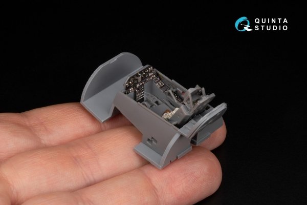 Quinta Studio QD48548 Super Mystere B2 Early 3D-Printed &amp; coloured Interior on decal paper (Azur/Special Hobby) 1/48
