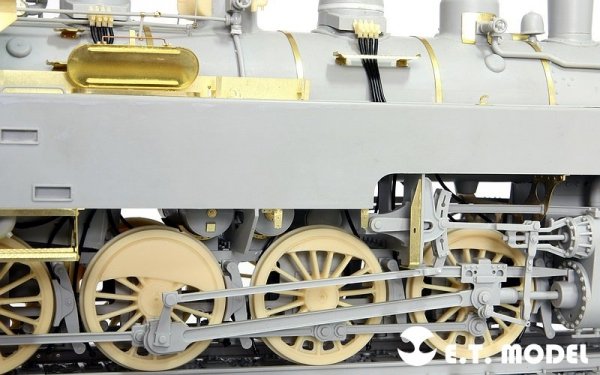 E.T. Model E35-048 Steam Locomotive BR86 DRG Wheels (For TRUMPETER 00217) (1:35)