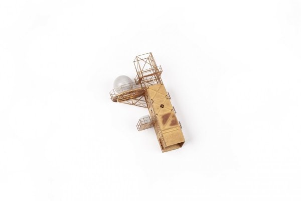 Eduard 53285 USS Constellation CV-64 part 5 - island TRUMPETER 1/350
