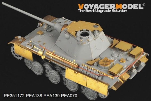 Voyager Model PE351172 WWII German Panther F Basic（For DRAGON 6403 6382 9008） 1/35