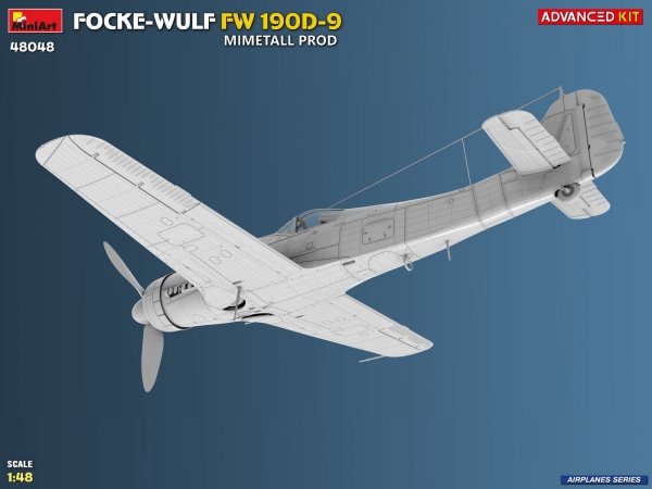 MiniArt 48048 FOCKE-WULF FW 190D-9. MIMETALL PROD. ADVANCED KIT 1/48