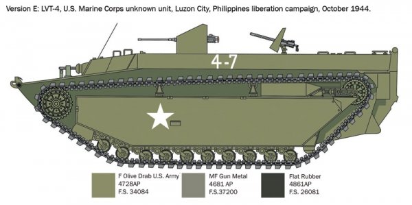Italeri 6752 LVT-4 Water Buffalo (ETO) 1/35