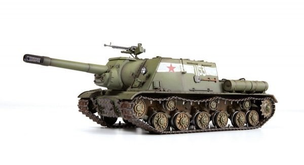 Zvezda 3721 SOVIET SELF-PROPELLED GUN ISU-152 1/35