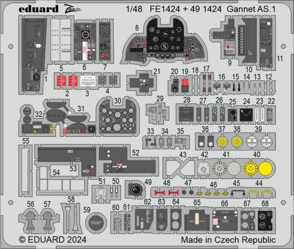 Eduard BIG49407 Gannet AS.1 AIRFIX 1/48