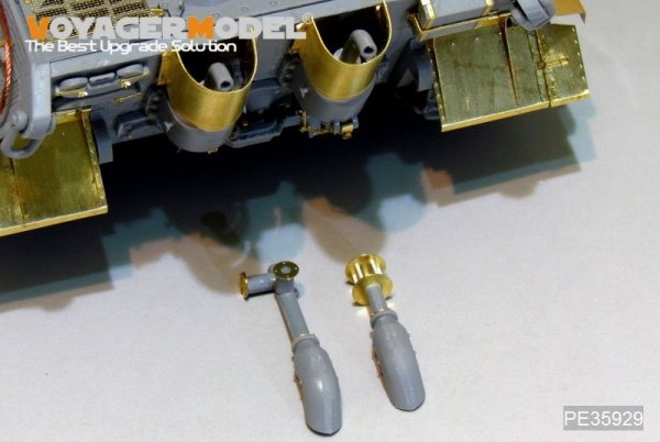 Voyager Model PE35929 WWII German King Tiger (Porsche Turret) For HOBBYBOSS 84530 1/35