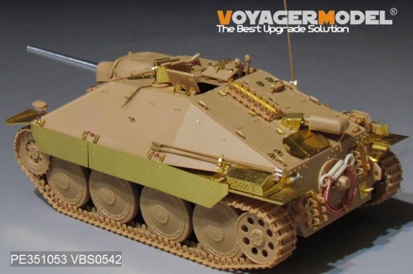 Voyager Model PE351053B WWII German Sd.Kfz.138/2 Hetzer Tank Destroyer Late Version (B ver include Gun Barrel) For ACADMY 13230/13277 1/35