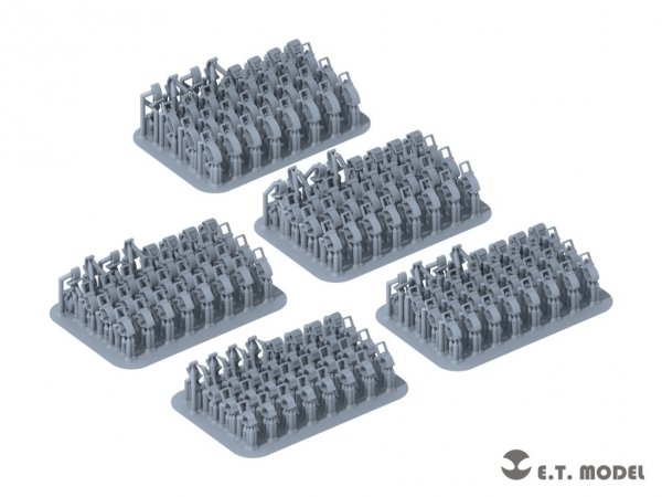 E.T. Model P35-278 WWII German Clamps (Type.2) 1/35