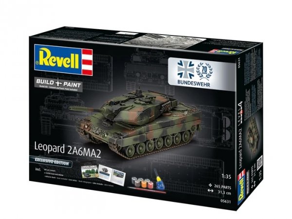 Revell 05631 70 Years Bundeswehr: Leopard 2 A6 Exclusive Edition 1/35