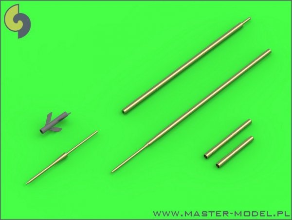 Master AM-72-103 Sukhoi Su-7 (Fitter-A) - Pilot Tubes and 30mm gun barrels 1:72