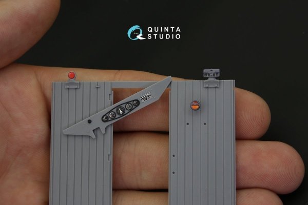 Quinta Studio QD35030 Krupp L3H163 3D-Printed &amp; coloured Interior on decal paper (for ICM kit) 1/35