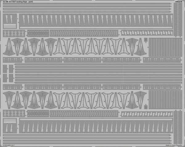 Eduard 32398 B-17E/ F landing flaps HK MODELS 1/32