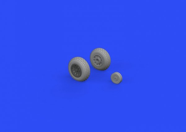 Eduard 648989 P-51B/ C wheels block tread EDUARD 1/48
